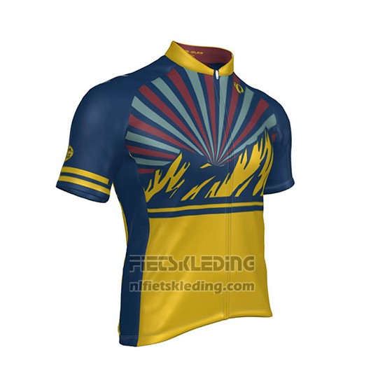 2018 Fietskleding Pearl Izumi Select Escape LTD Oranje Korte Mouwen en Koersbroek